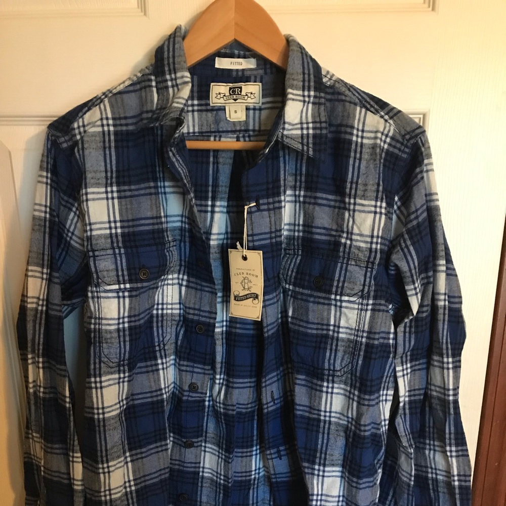 Club Room flannel NWT size small